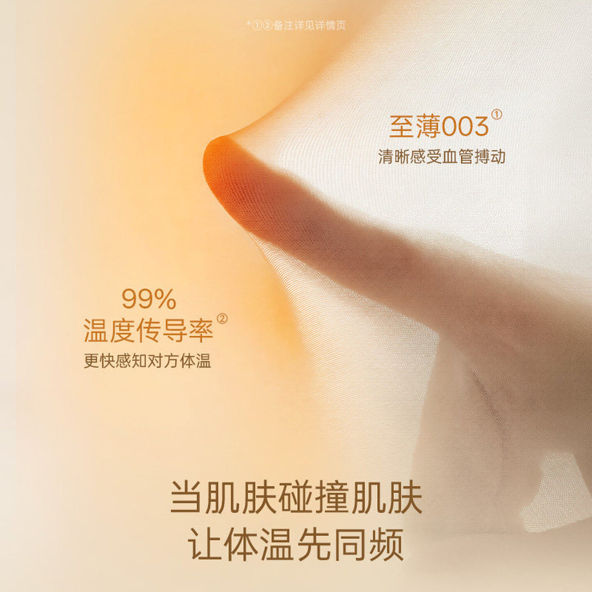 大人糖  [肤感] 超薄玻尿酸安全套 - 12只.