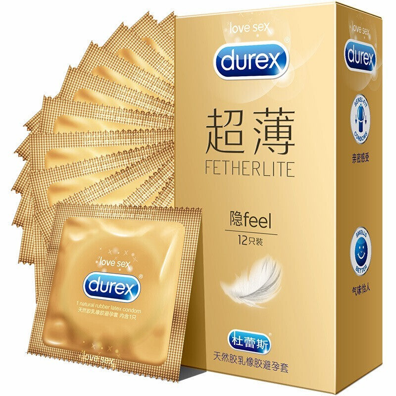 杜蕾斯超薄隐Feel避孕套 - 3只/12只装