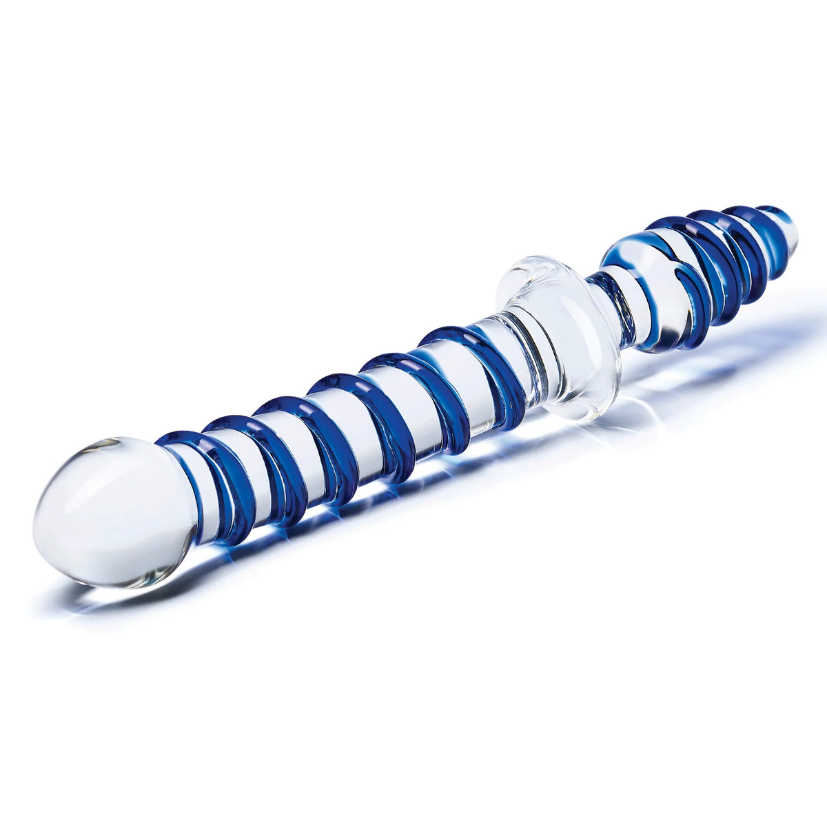 Gläs Mr. Swirly 双头玻璃阳具- 10英寸