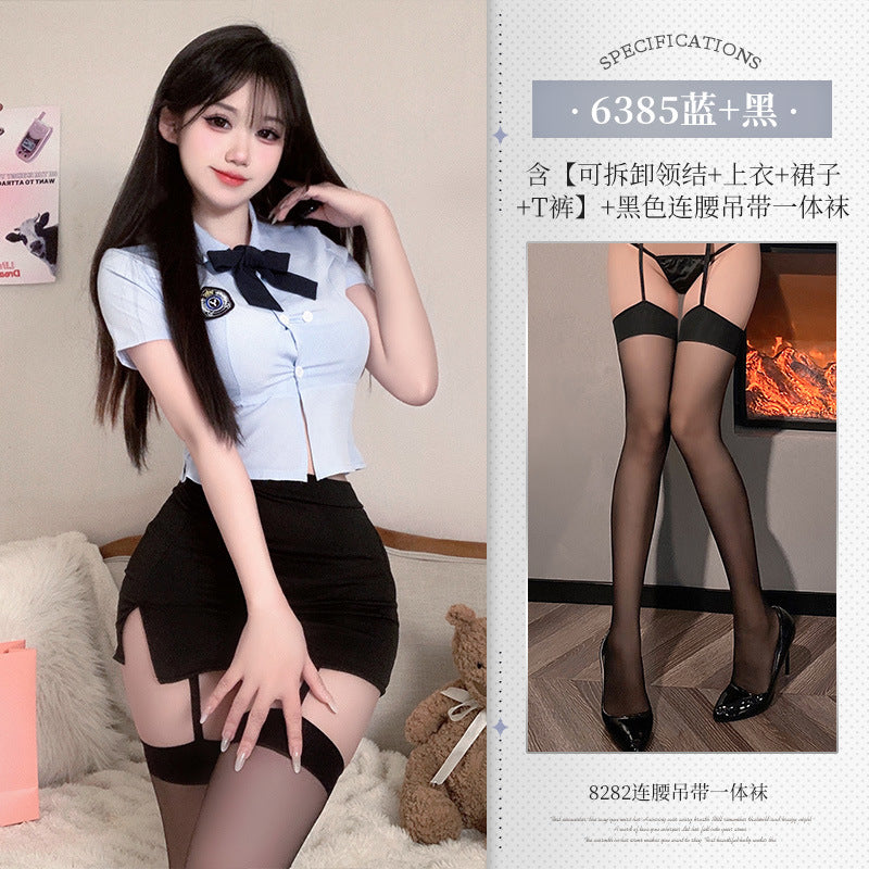 知心教官 纯欲制服套装