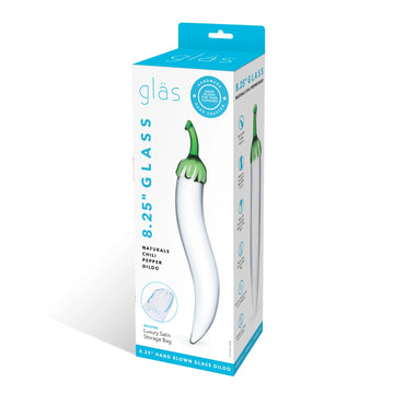 Gläs Naturals Chili Pepper小辣椒玻璃棒 - 8.25英寸
