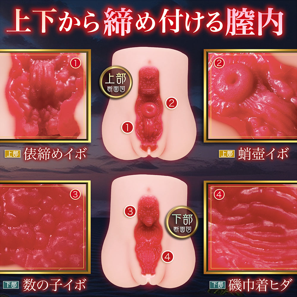 日本NOTOWA 纯洁·肉压1500g超厚肉感沉浸式飞机杯.
