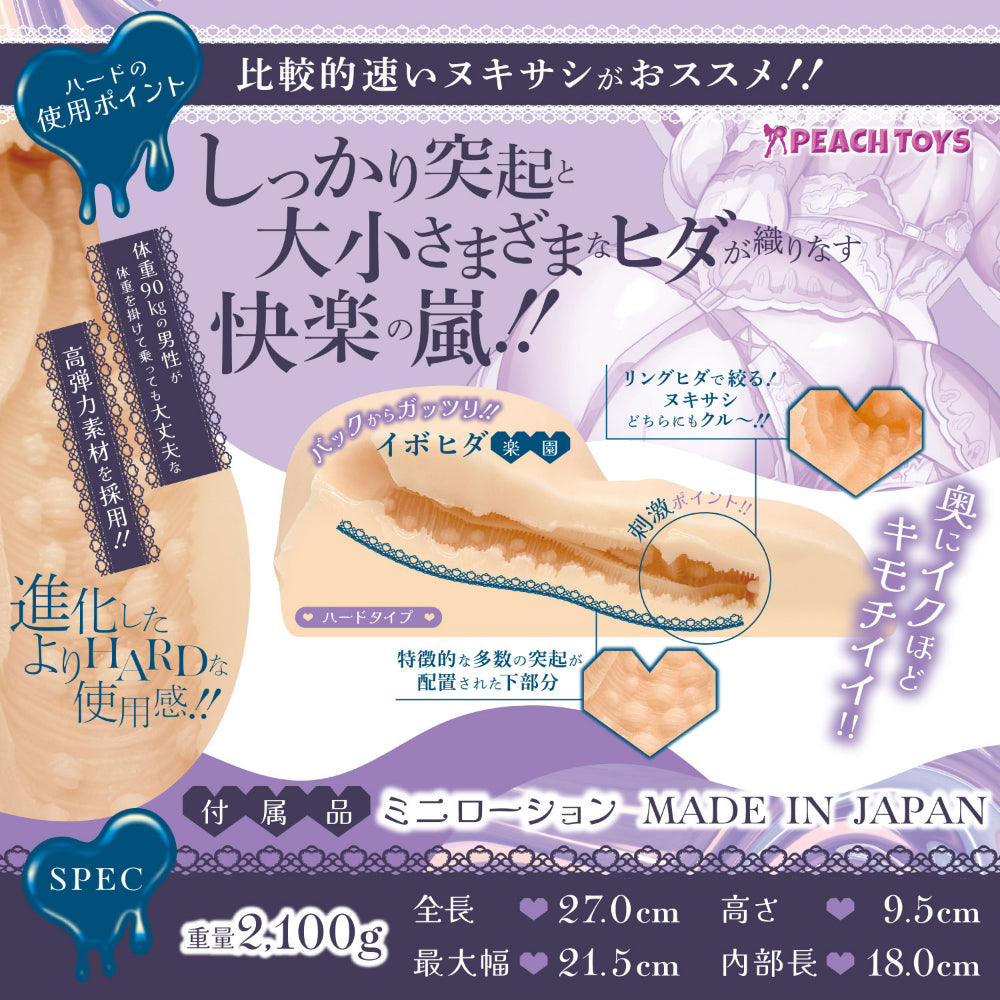 日本PEACH TOYS ZERO NE-Backss 寝后背位床式飞机杯 - 2款可选