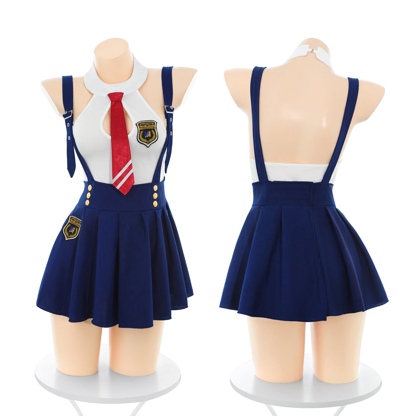 JK女主播 两穿免脱jk制服扮演套装.