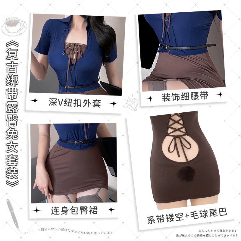 诱惑御姐兔子检察官套装