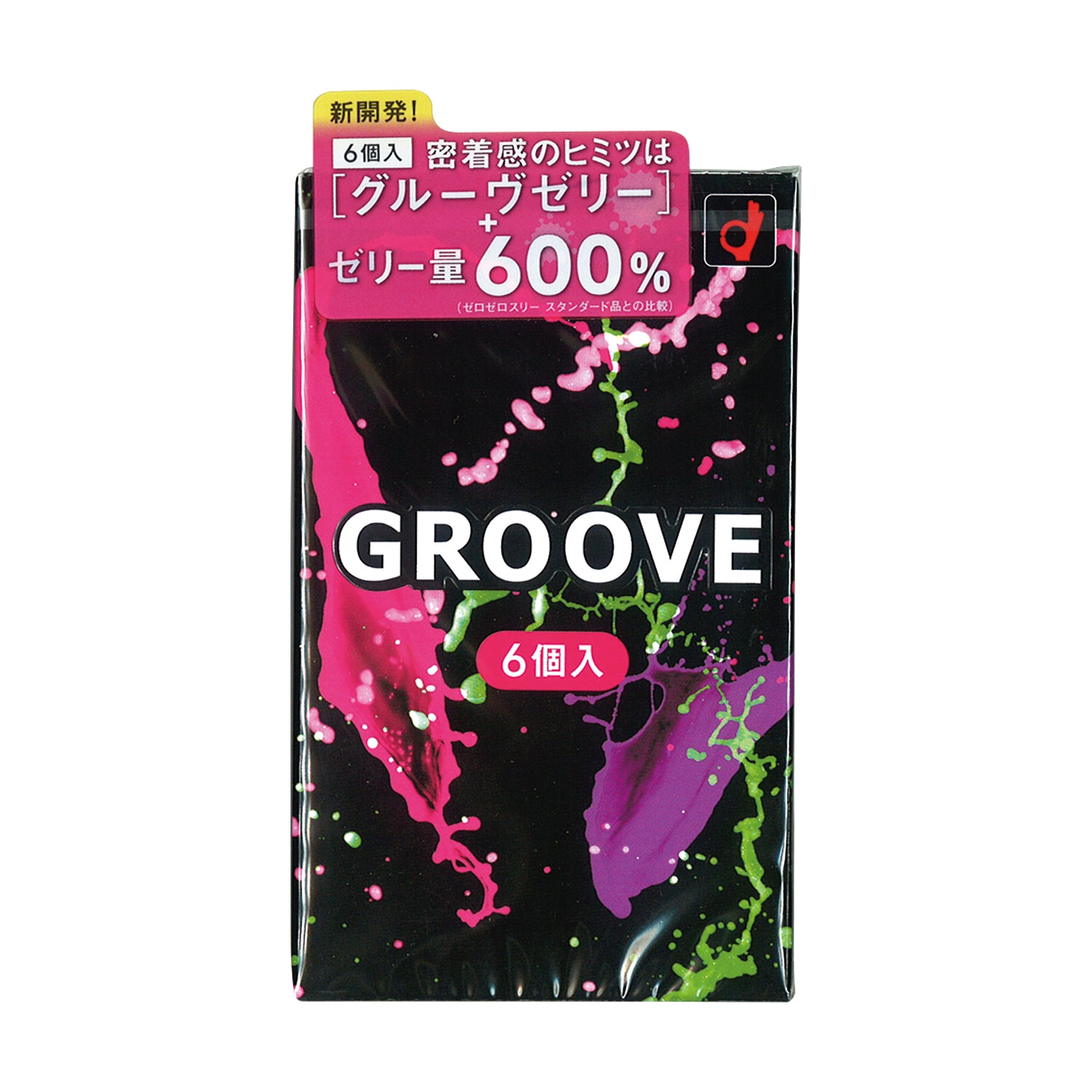 日本冈本Okamoto Groove超润滑高附着度避孕套 6只装