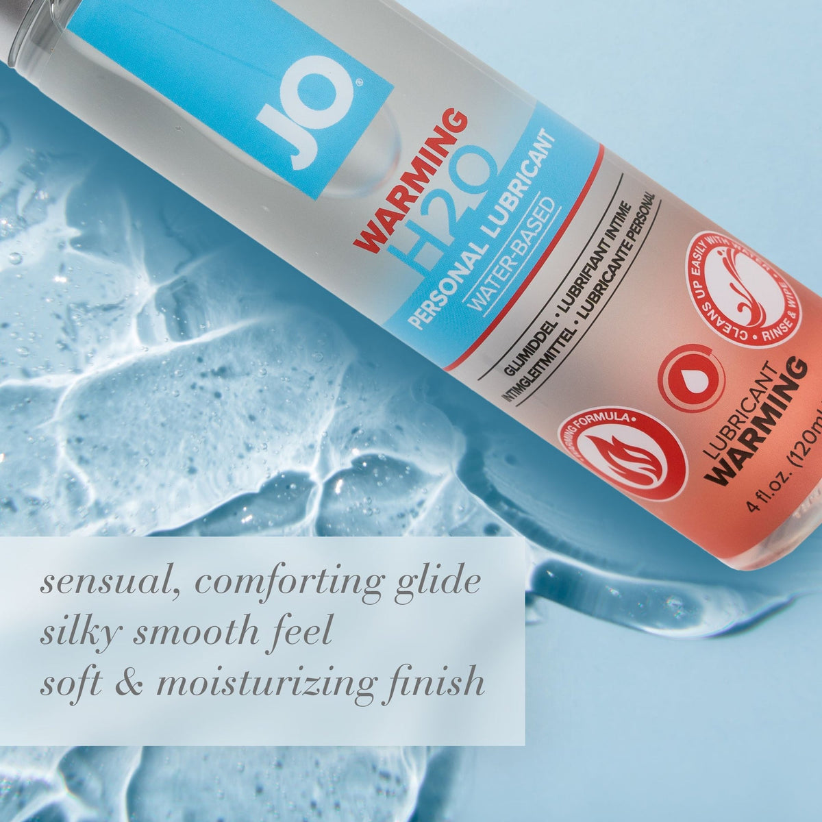 JO H2O水溶性润滑液120ml - 热感