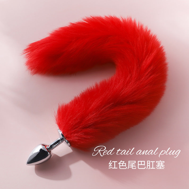 SM狐狸尾巴肛塞 后庭刺激扩肛.