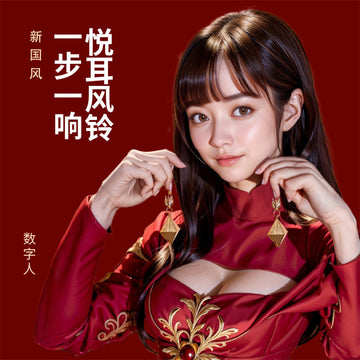 欢庐狐菱乳夹菱形铃铛乳夹