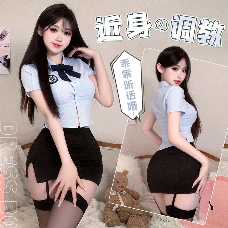 知心教官 纯欲制服套装