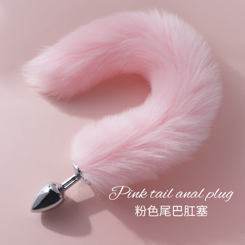 SM狐狸尾巴肛塞 后庭刺激扩肛.