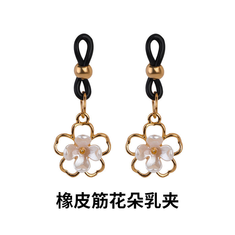 SM花朵乳夹外出隐形穿戴夹子