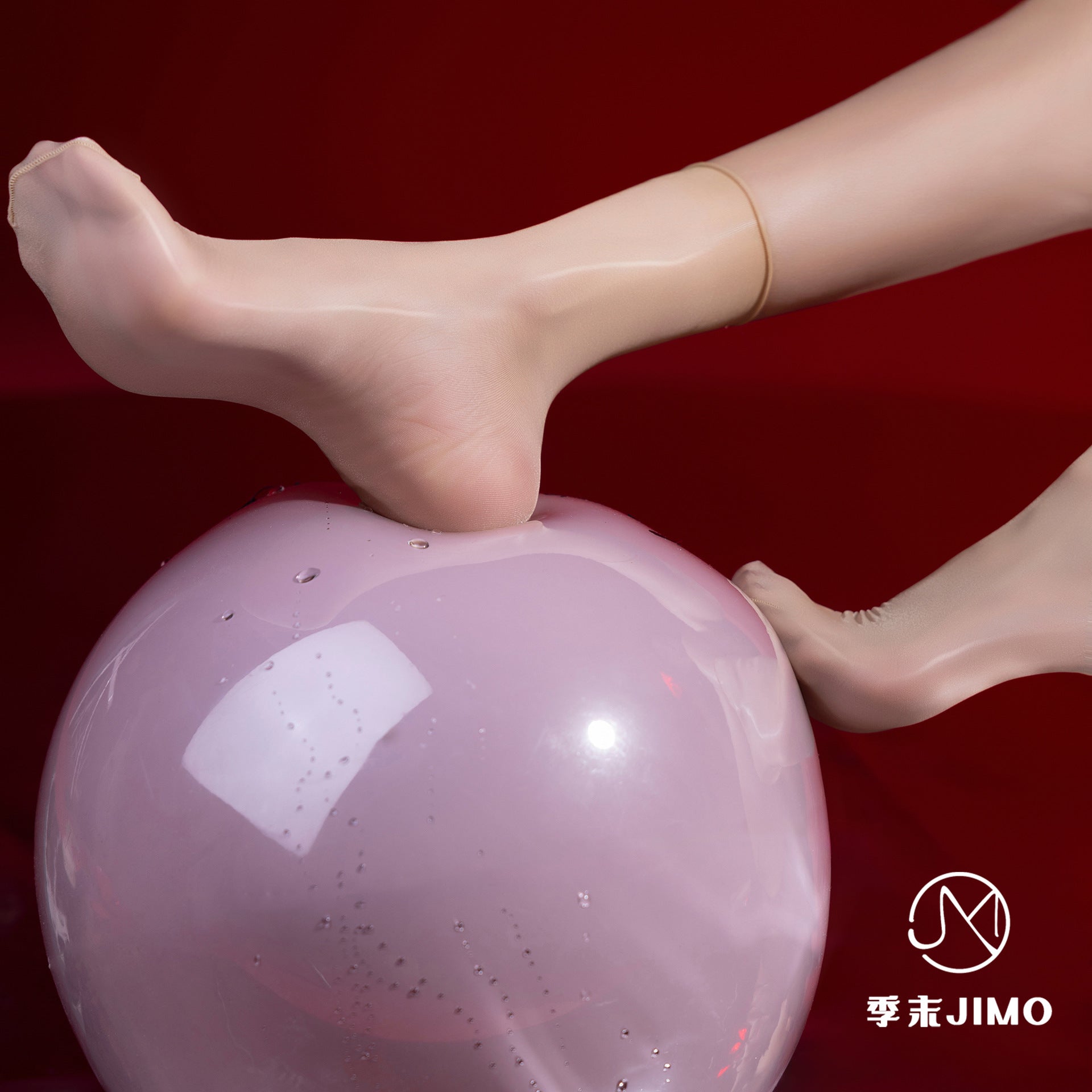 「戏悦」超薄极光油亮糖果果冻短丝1D短丝.