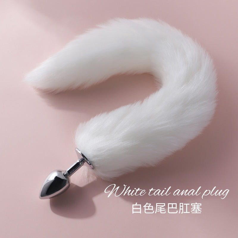 SM狐狸尾巴肛塞 后庭刺激扩肛.