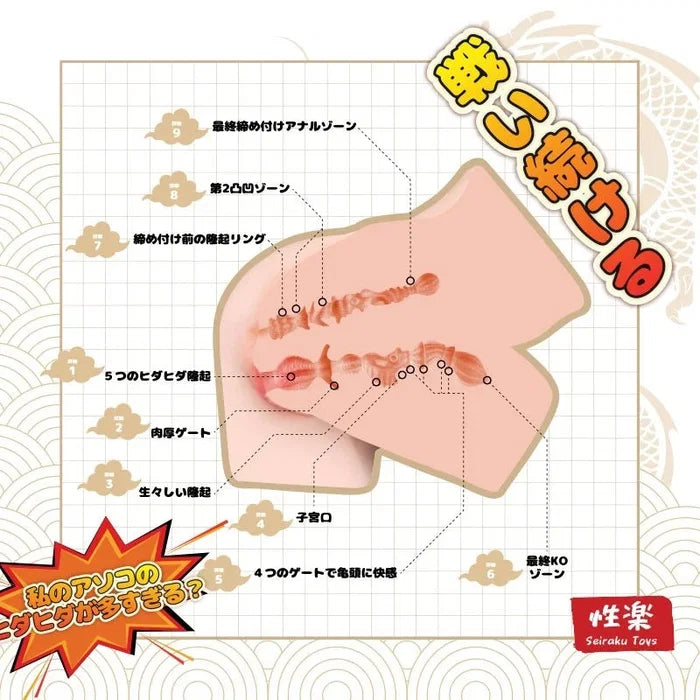 Seiraku Toys Slut Fighter Hip 臀部倒模.