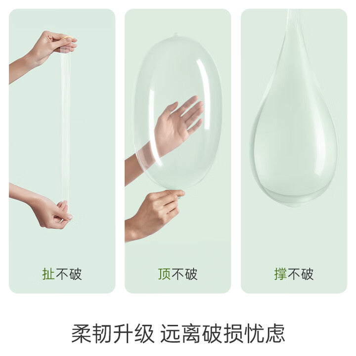 大人糖[防滑脱]800mg玻尿酸水润超薄安全套 - 12只