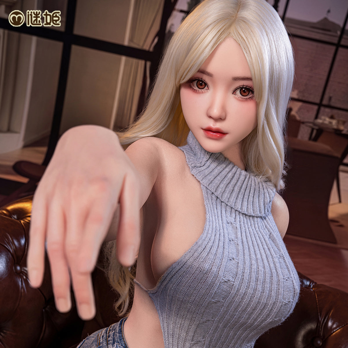 谜姬 实体娃娃AZM2.5次元金发清纯吊带 - 云瑶