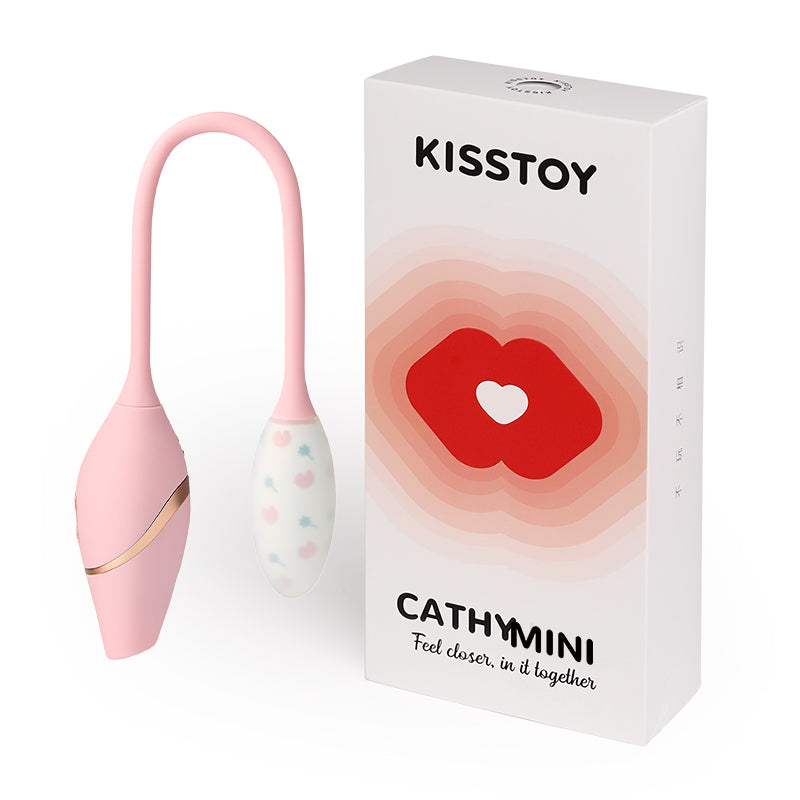 KISSTOY Cathy Mini 迷你版三重奏秒潮抽插吮吸震动多频按摩棒