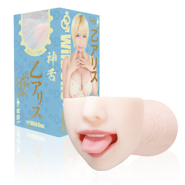 日本WILD ONE 乙爱丽丝神舌电动口交飞机杯.