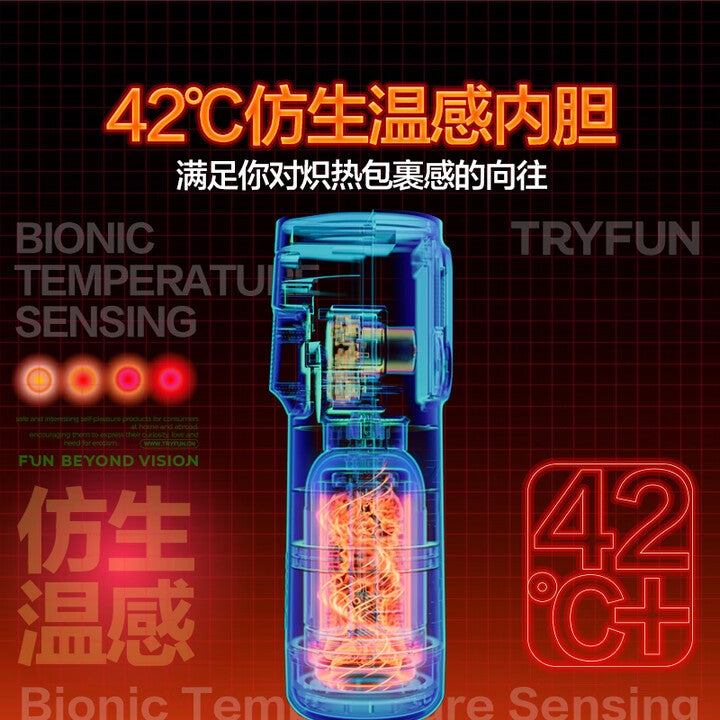 网易春风TryFun黑洞Max全自动伸缩旋转加热吞吐圣杯飞机杯