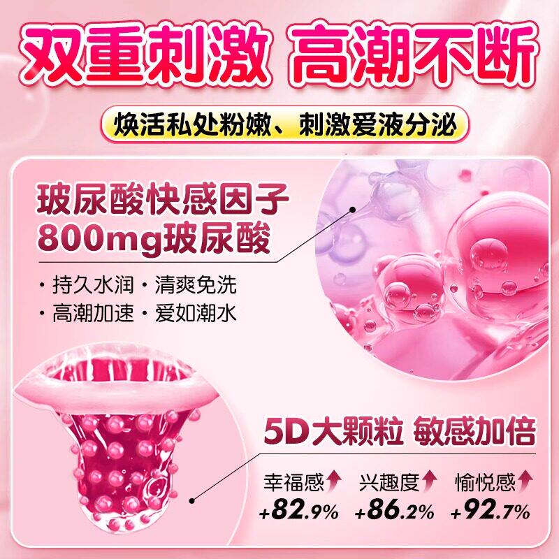 大象爆水大颗粒玻尿酸安全套 - 3只装.