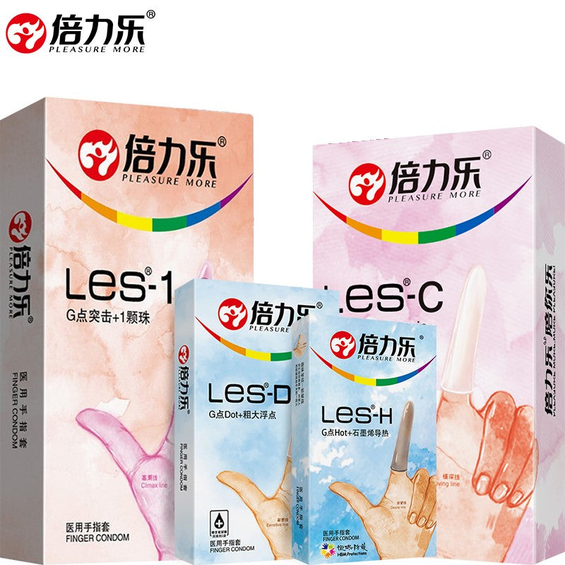 倍力乐LES女同情趣G点手指套 - 4款可选-9Rabbit北美情趣用品