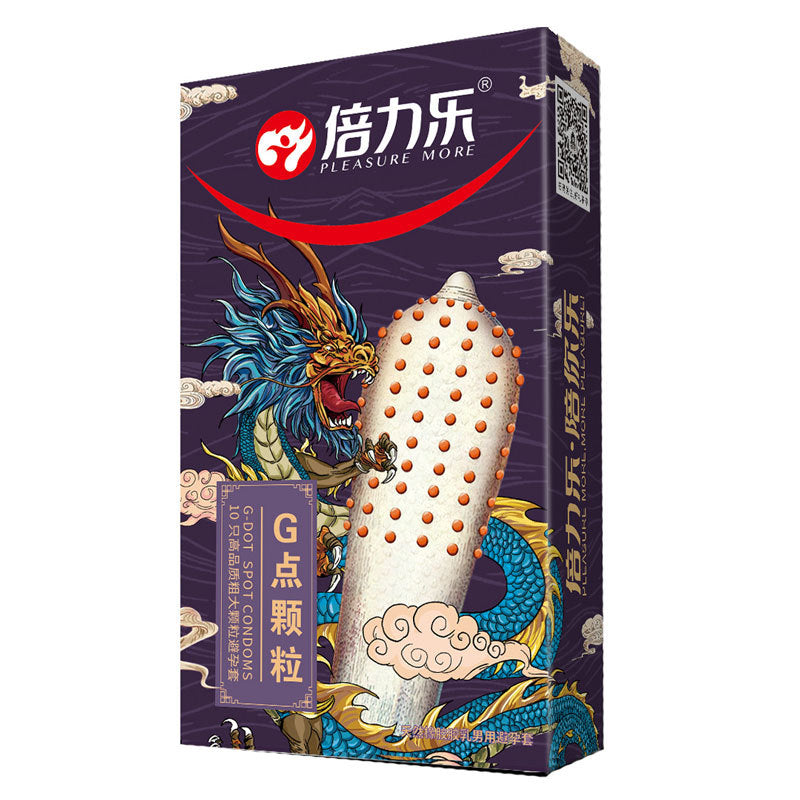 倍力乐G点颗粒套10只装.