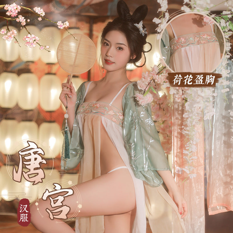 古典唐风汉服飘逸纱裙装-9Rabbit北美情趣用品