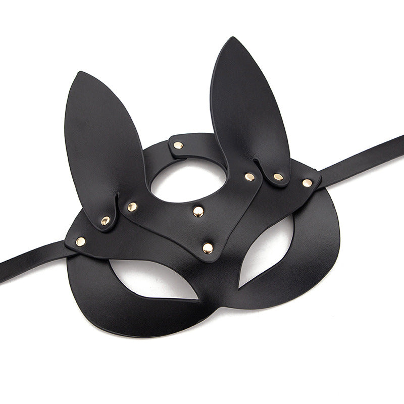 兔女郎皮革面具面罩-9Rabbit北美情趣用品