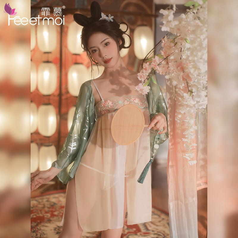 古典唐风汉服飘逸纱裙装-9Rabbit北美情趣用品
