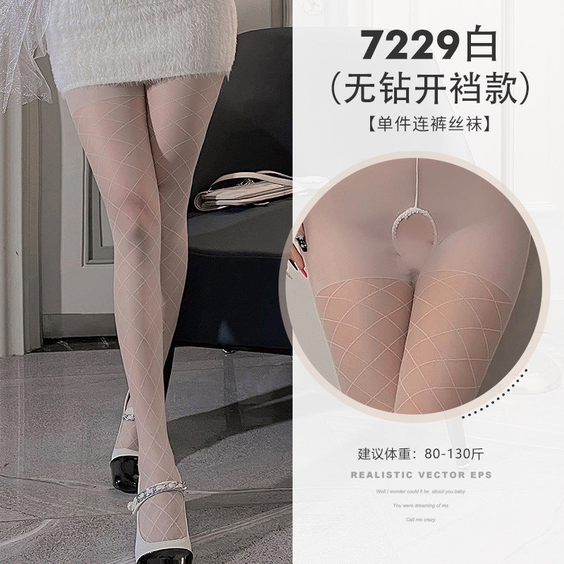 纯欲女神诱惑菱格白丝-9Rabbit北美情趣用品