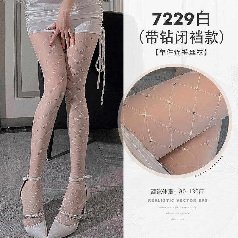 纯欲女神诱惑菱格白丝-9Rabbit北美情趣用品