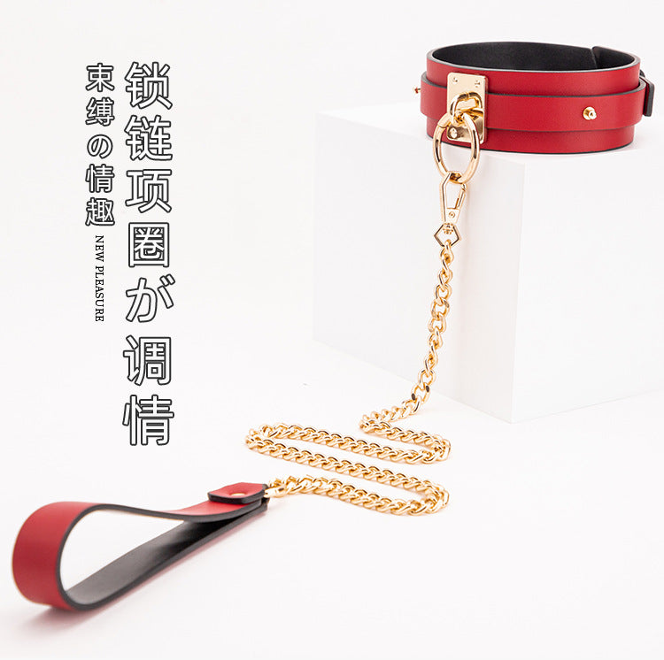情趣SM调教红色项圈-9Rabbit北美情趣用品
