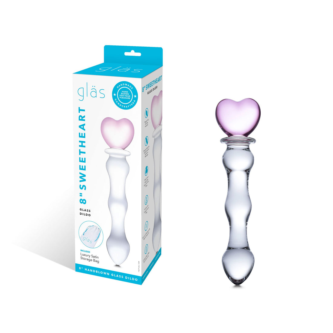 Sweetheart粉色玻璃仙女棒-9Rabbit北美情趣用品