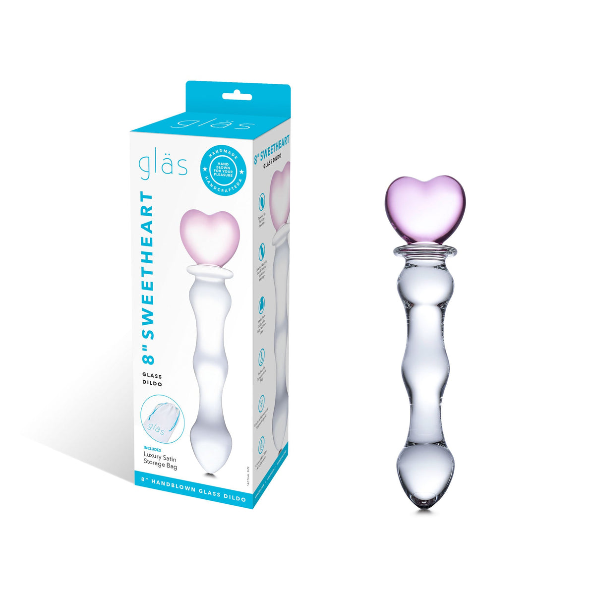 Sweetheart粉色玻璃仙女棒-9Rabbit北美情趣用品