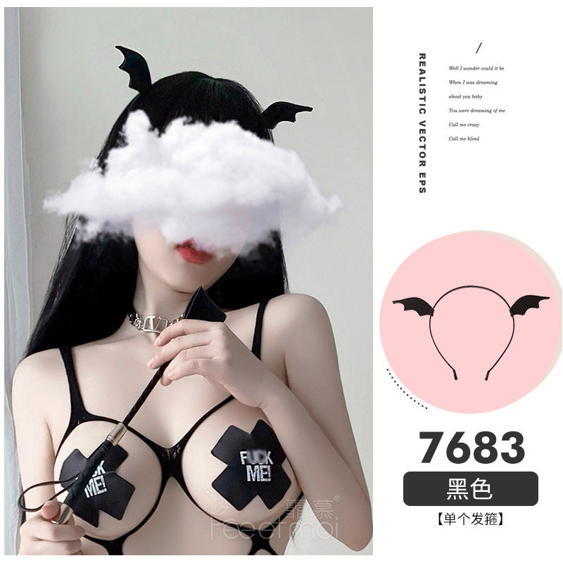性感小恶魔翅膀发箍-9Rabbit北美情趣用品